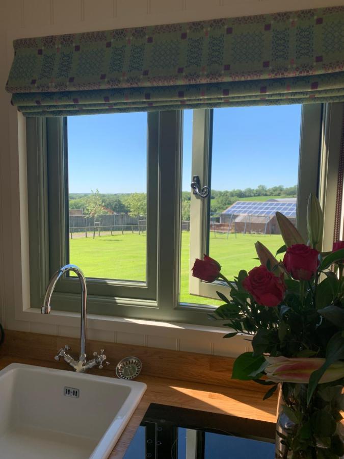 The Woolly Sheep Shepherd Huts Whitland Exterior foto